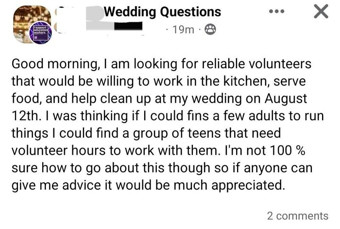 I Doubt This Qualifies For High School Volunteer Hours