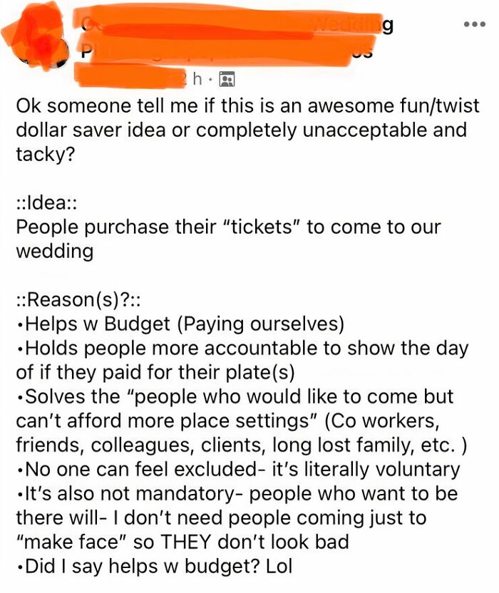 If You Have To Ask If It’s Tacky, It Probably Is…