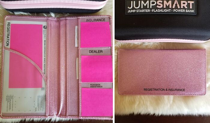 This Snazzy Car Registration And Insurance Holder Will Have You Hoping For The Next Time You Get Asked: “License And Registration Please”