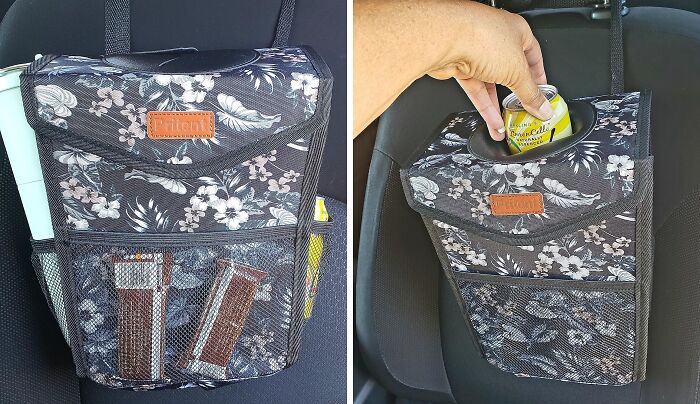 No Mess Is A Stress With This Leakproof Car Trash Can