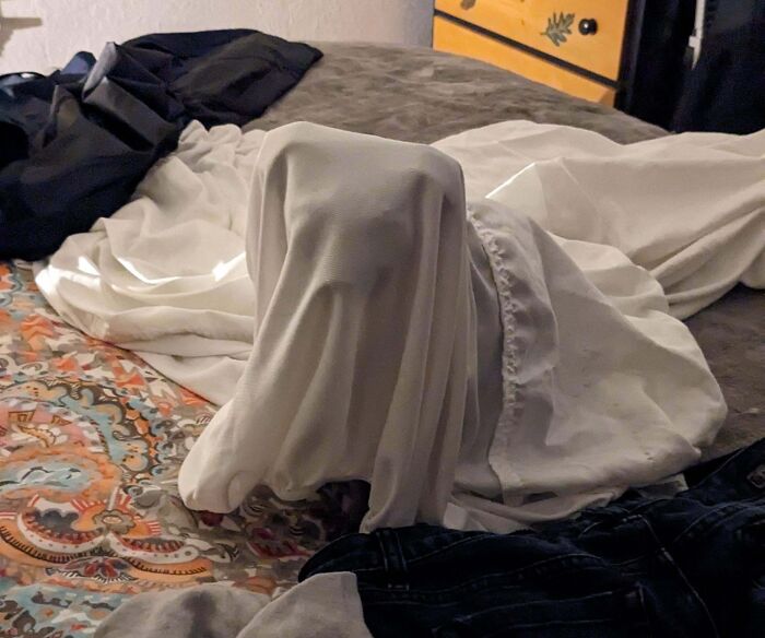 He Thinks He's Invisible