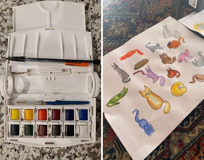  Get Someone A Travel Friendly Watercolor Paint Set Because You Never Know When Inspiration Might Strike 