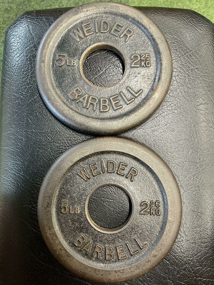 These Weights In The Gym. Those 10 Grams Make All The Difference