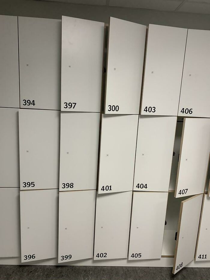 The Lockers At My Gym