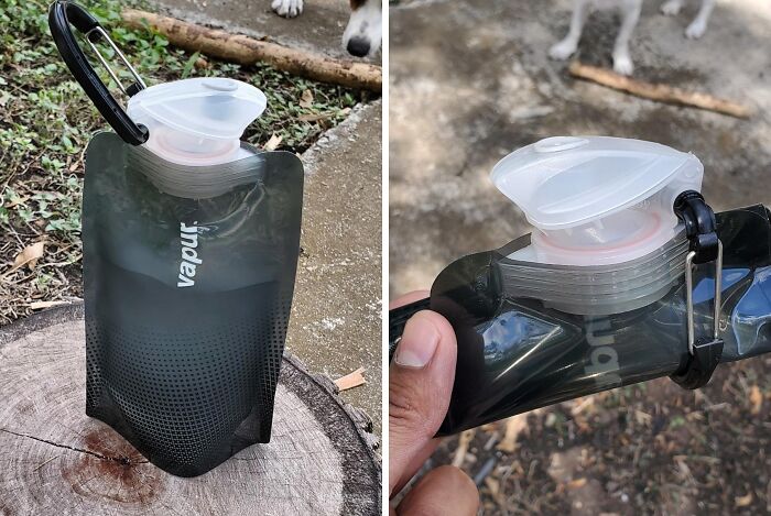 If TSA Is Spoiling Your Hydration Goals, Travel With A Collapsible Wide Mouth Anti-Bottle !