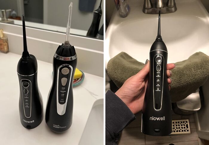 This Water Dental Flosser Is Recommended By 9 Out Of 10 Dentists, Probably. 