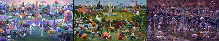 "Through The Eyes Of Hieronymus Bosch": Digital Art Collective Smack Creates 53 Meters-Wide Artwork "Through The Eyes Of Hieronymus Bosch": Digital Art Collective Smack Creates 53 Meters-Wide Artwork