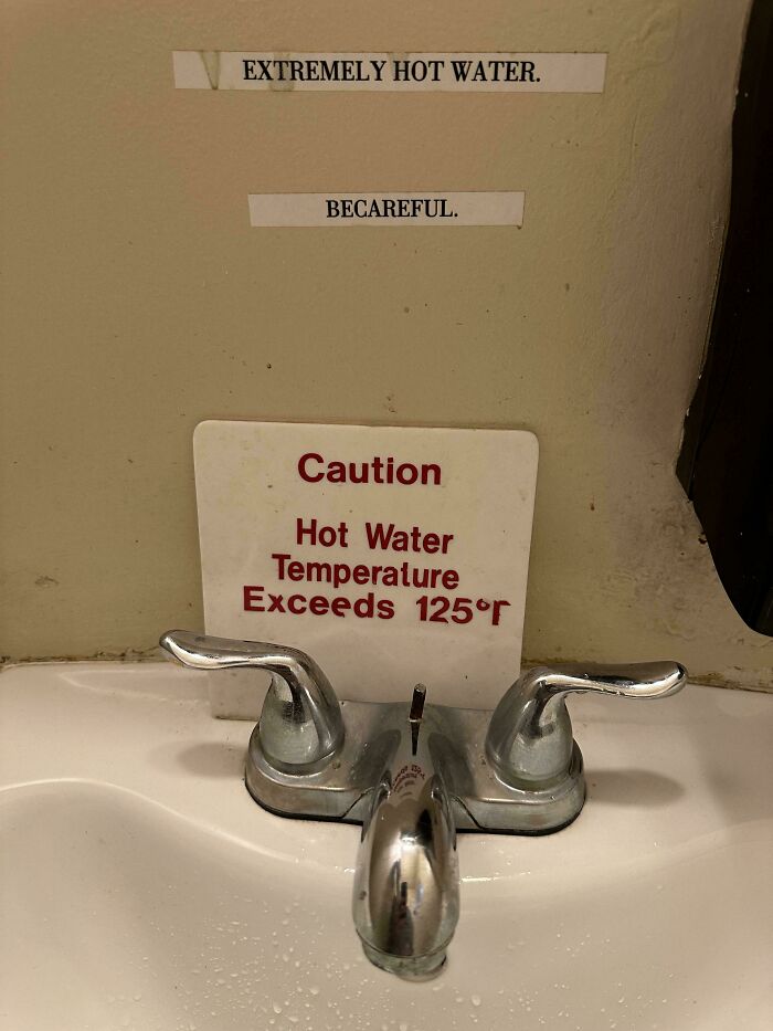 The Sink At This Restroom