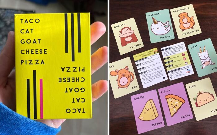  Taco Cat Goat Cheese Pizza Is The Perfect Game If You Are One Of Those People That Just Don't Understand Card Games, No Matter How Hard You Try 