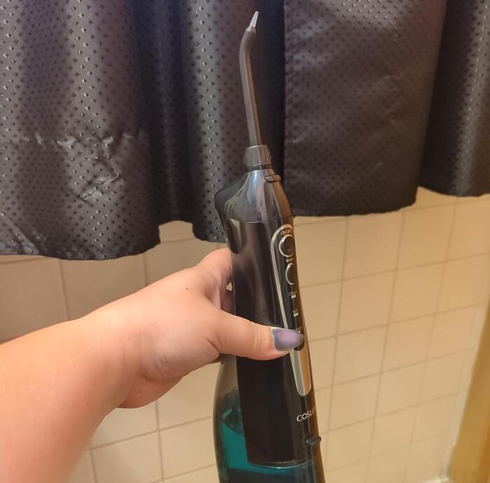 To Get To Those Hard-To-Reach Places, Invest In A Water Dental Flosser 