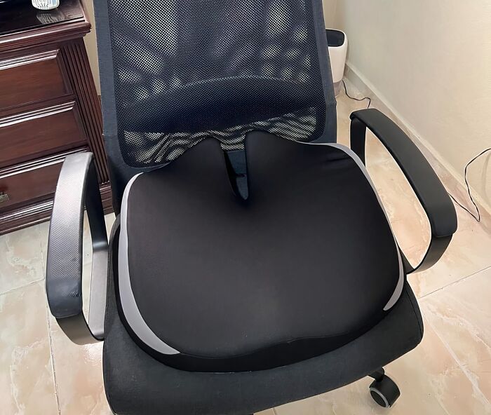 Alleviate Some Aches And Pains With This Super Comfy Large Seat Cushion 