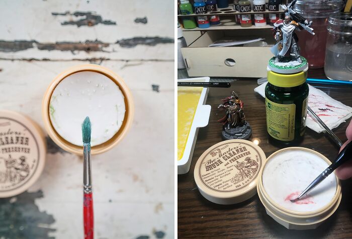 This Brush Cleaner & Preserver Will Have Your Ratty Brush Tips Looking Good As New!