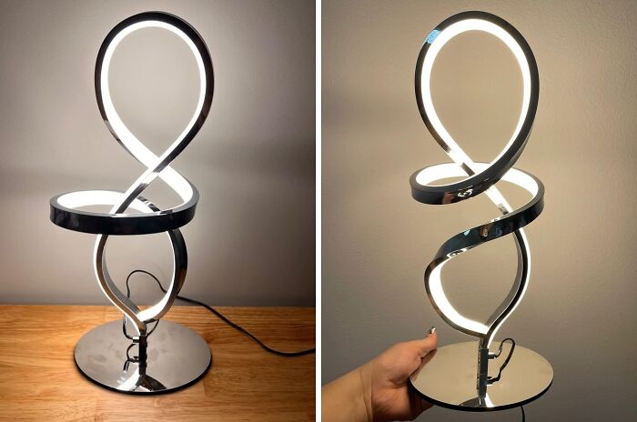 This Elegant Table Lamp Has Us Spiralling Out Of Control!