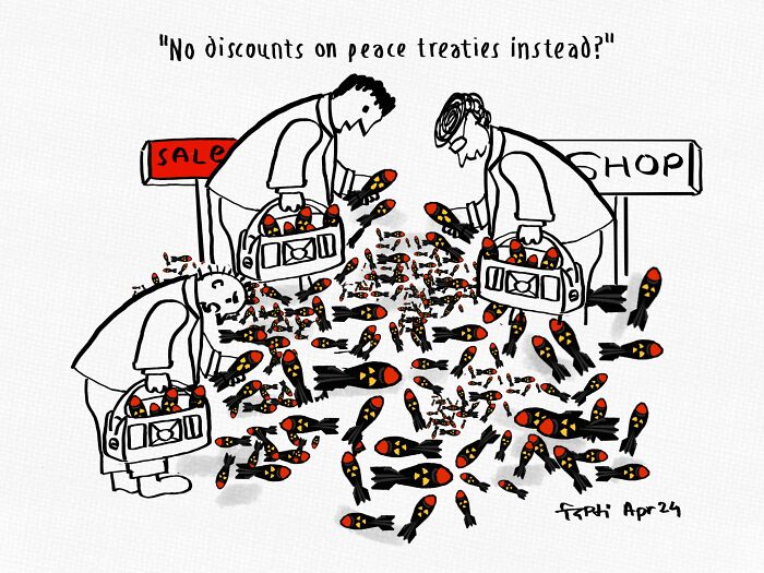 April Cartoons 2024 By Dipti