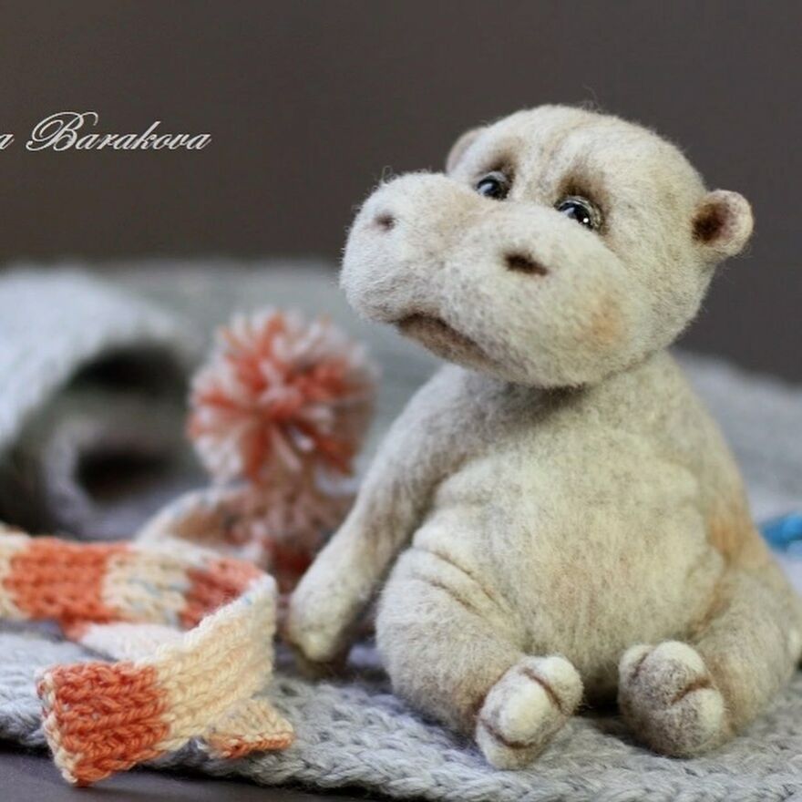 The Realistic Magic Of Wool, Tatyana Barakova’s Needle-Felted Animal Art (New Pics)