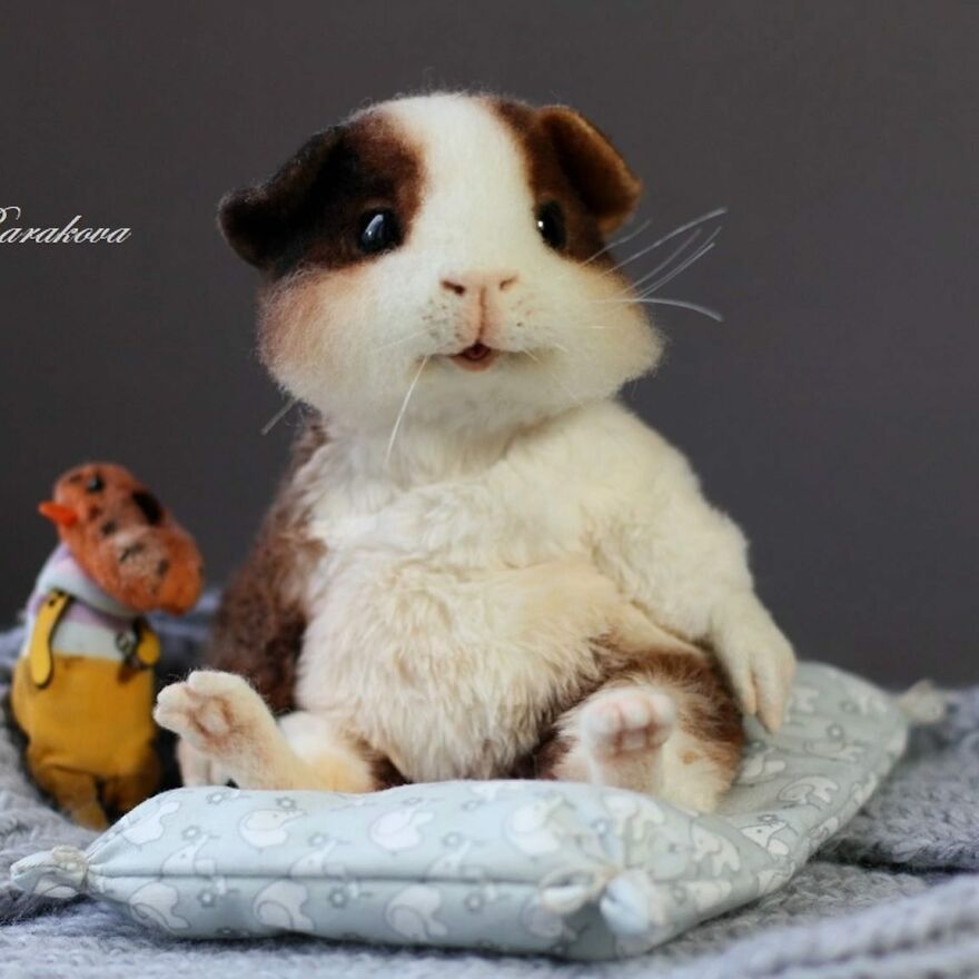 The Realistic Magic Of Wool, Tatyana Barakova’s Needle-Felted Animal Art (New Pics)