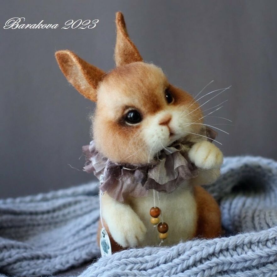 The Realistic Magic Of Wool, Tatyana Barakova’s Needle-Felted Animal Art (New Pics)