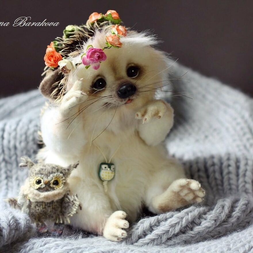 The Realistic Magic Of Wool, Tatyana Barakova’s Needle-Felted Animal Art (New Pics)
