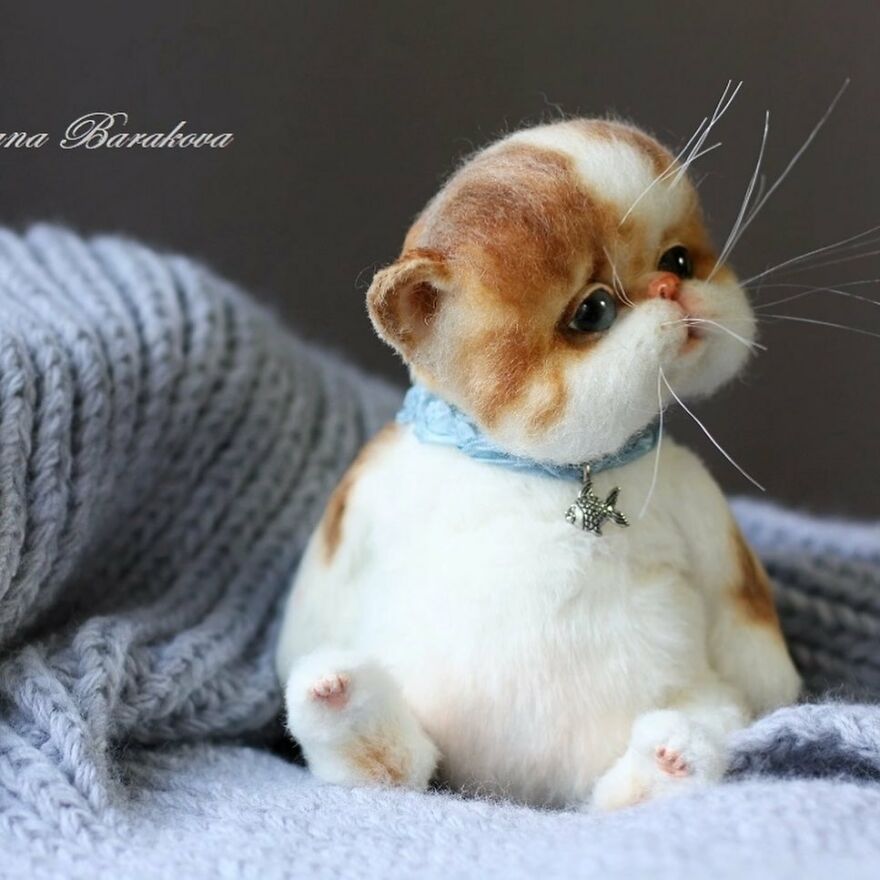 The Realistic Magic Of Wool, Tatyana Barakova’s Needle-Felted Animal Art (New Pics)