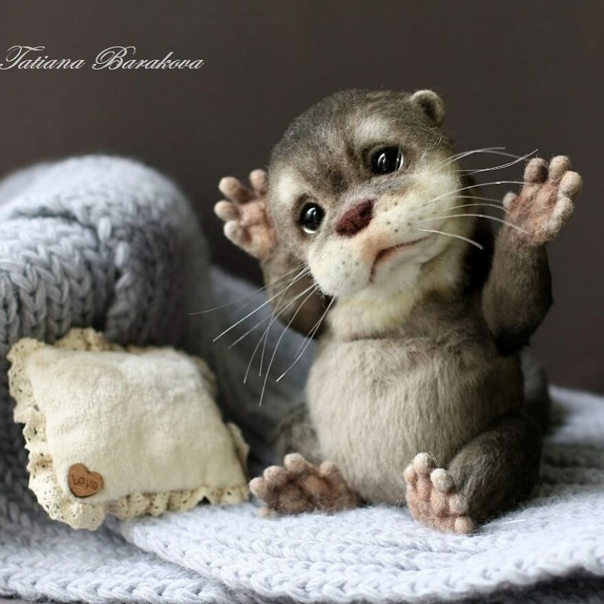 The Realistic Magic Of Wool, Tatyana Barakova’s Needle-Felted Animal Art (New Pics)
