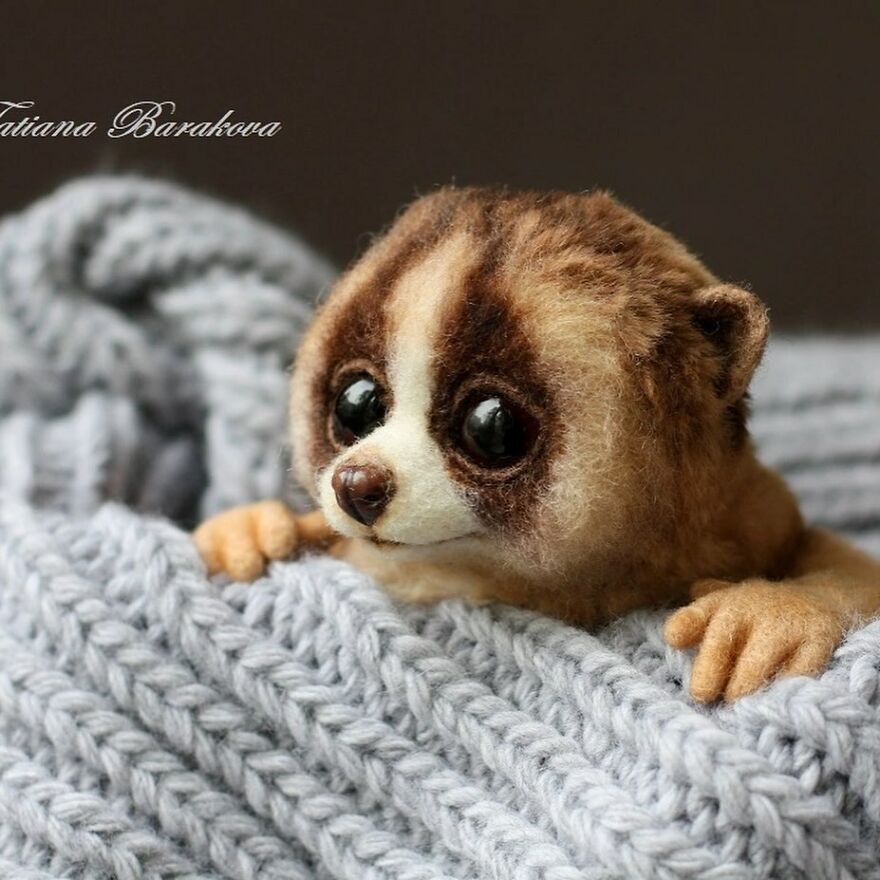 The Realistic Magic Of Wool, Tatyana Barakova’s Needle-Felted Animal Art (New Pics)