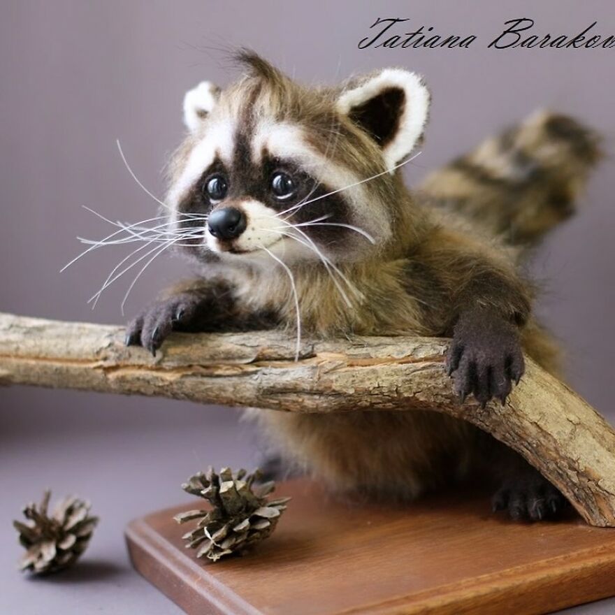 The Realistic Magic Of Wool, Tatyana Barakova’s Needle-Felted Animal Art (New Pics)