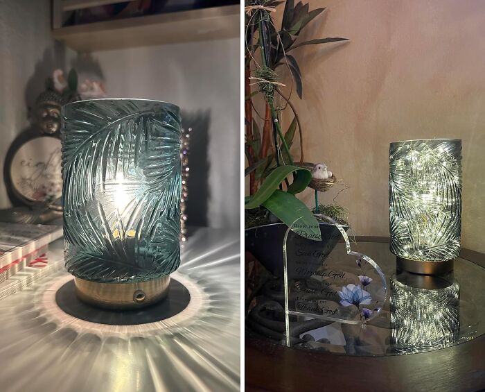 This Playful Battery Operated Table Lamp Sets The Mood