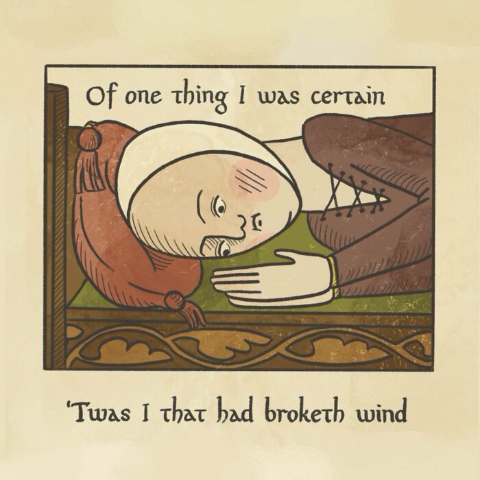 Modern Dating Written In The Style Of Medieval Elegance Results In A Hilarious Comic