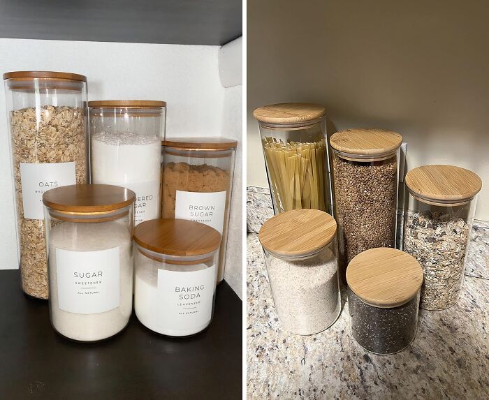 This Glass Food Storage Containers Set Is A Staple In Any Tasteful Kitchen