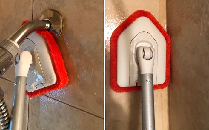 Get Into All Those Hard To Reach Places With This Handy Extendable Shower Cleaner  