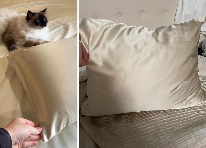 Give Your Hair A Break At Night Too With This Pure Mulberry Silk Pillowcase 