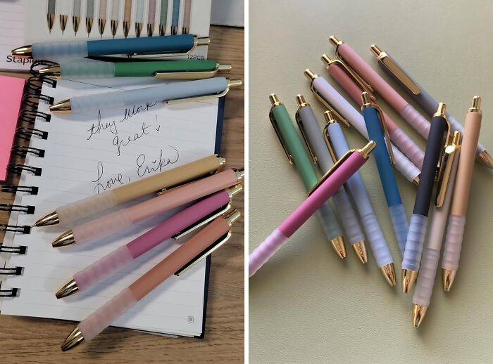 These Ballpoint Pens With Soft Grips Is How You Do Sopisticated Stationary The Write Way