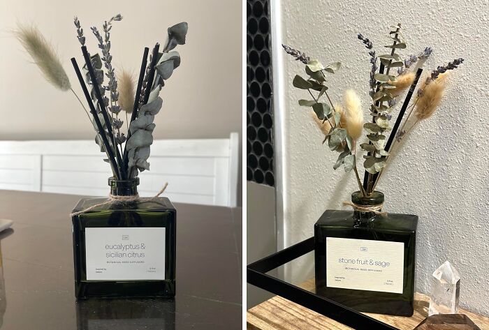  Craft & Kin Reed Diffuser Set With Dried Flowers : Another Perk Of An At-Home Office? You Can Make It Smell Like Whatever You Want!