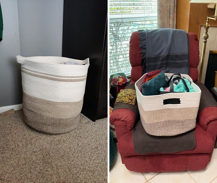 Laundry Day Just Got A Whole Lot Prettier With This Clothes Hamper 