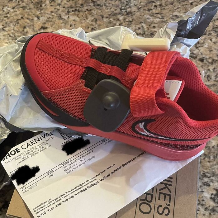 My Kid’s Fresh Nike Kicks Arrived Today