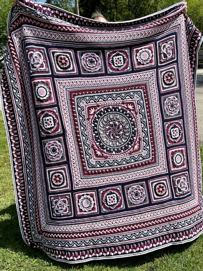 Over 5 Miles Of Yarn Later …