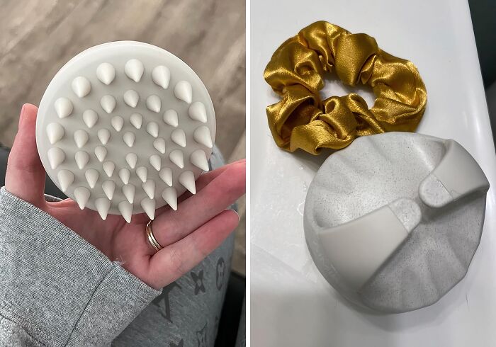 Brush Up On Your Beauty Routine With This Soft Silicone Scalp Massager 