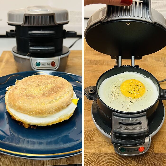 Turn Your Mornings Exciting With This Breakfast Sandwich Maker