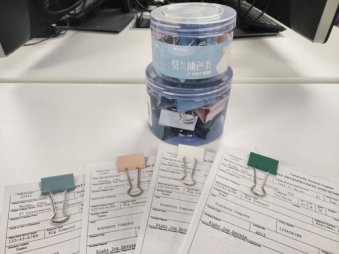  Colorful Binder Clips Add A Splash Of Color To Otherwise Boring Paperwork