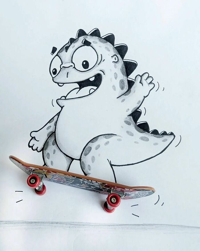 Twin Brothers’ Adorable Dragon Doodles Are Taking Instagram By Storm(New Pics)