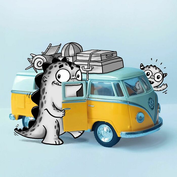 Twin Brothers’ Adorable Dragon Doodles Are Taking Instagram By Storm(New Pics)