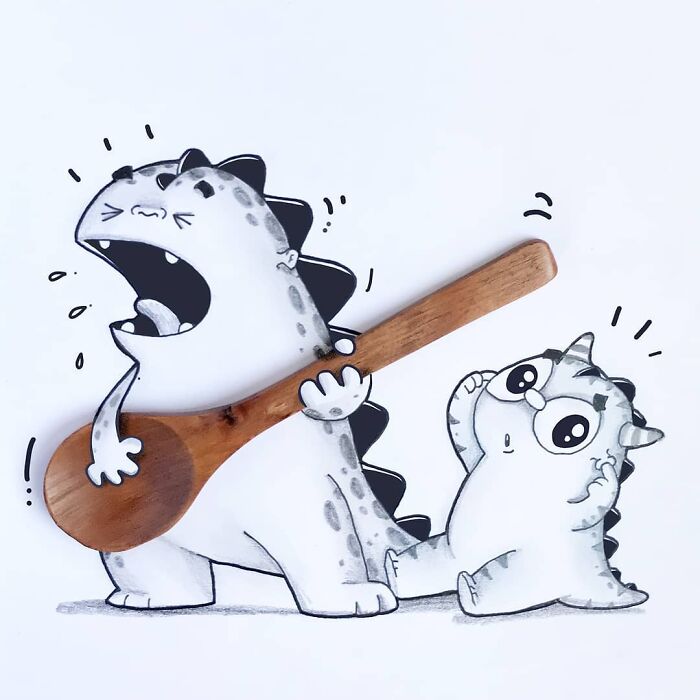 Twin Brothers’ Adorable Dragon Doodles Are Taking Instagram By Storm(New Pics)