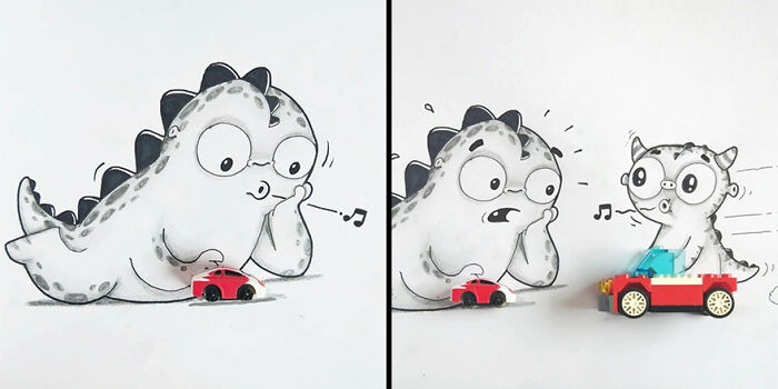 Twin Brothers’ Adorable Dragon Doodles Are Taking Instagram By Storm(New Pics)