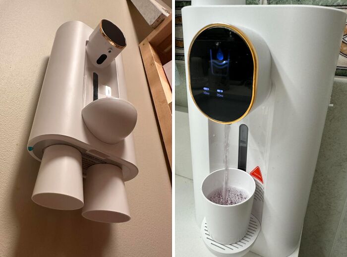 In Our 20s Me Might Have Used This For Whiskey, But Now We Are Responsible And Prefer It As An Automatic Mouthwash Dispenser 