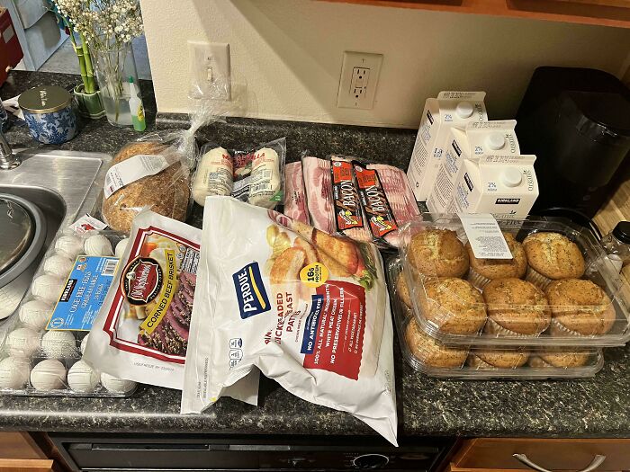 $97 Grocery Haul! I Know It Doesn't Look That Great, But To Me This Means A Lot