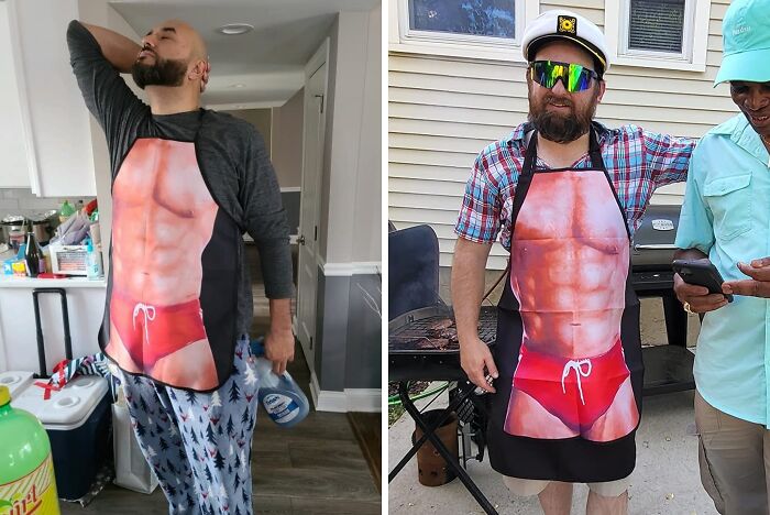 If You Didn't Quite Get Your Summer Body Ready In Time, This Kitchen Apron Will Help You Out