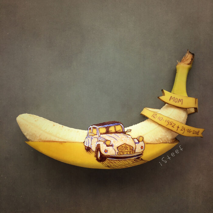 Turning Bananas Into Art, Stephan Brusche’s Whimsical Food Sculptures (Interview)