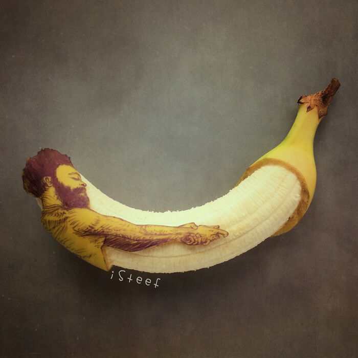 Turning Bananas Into Art, Stephan Brusche’s Whimsical Food Sculptures (Interview)