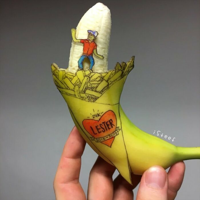Turning Bananas Into Art, Stephan Brusche’s Whimsical Food Sculptures (Interview)