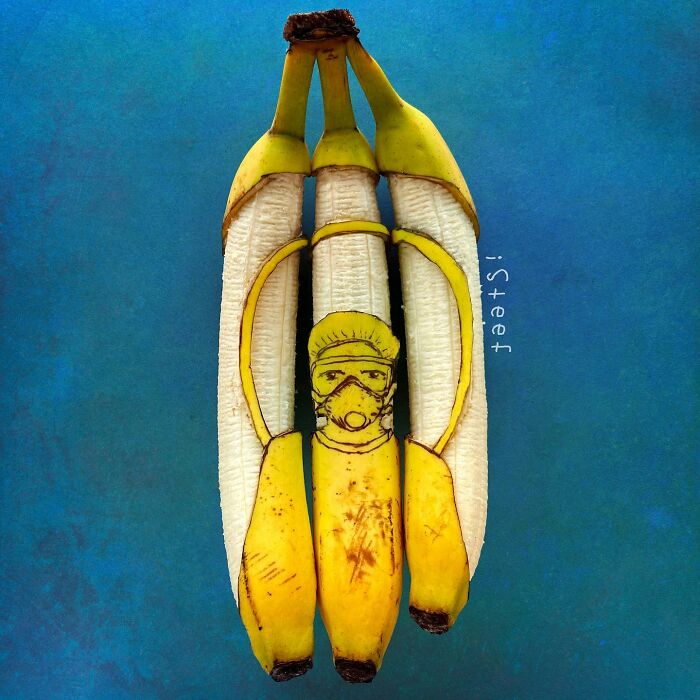 Turning Bananas Into Art, Stephan Brusche’s Whimsical Food Sculptures (Interview)